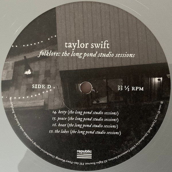 Taylor Swift – Folklore: The Long Pond Studio Sessions